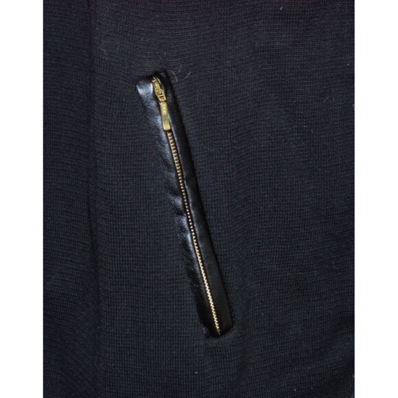 Charter Club Ladies Red Black Open Long Line Cardigan Sweater Size 0X Pockets - Picture 5 of 10